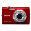 Фотоаппарат Nikon CoolPix S2500 красный 12Mp 4x 2.7" 12Mb SDXC EN-EL19  (VMA782E1)