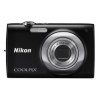 Фотоаппарат Nikon CoolPix S2500 черный 12Mp 4x 2.7" 16Mb SDXC EN-EL19  (VMA781E1)
