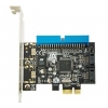 Контроллер PCI-E, SATA2 2ext/ATA 1int, JMB363, FG-EJ363-1A2ER, Espada, box