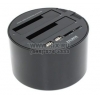 Zalman<ZM-MH200 Hub>Dual HDD Docking Station(для внешнего  подключения 2x2.5/3.5"SATA HDD,eSATA&USB2.0,2xUSB2.0,CR)