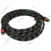 Кабель HDMI Flextron "Профессиональный" CHH-PRO-7.5-01-P1, медь 24AWG, позолоченные контакты (7.5м) (oem)