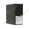 Корпус Miditower Codegen "3348-A11", ATX, черно-серебр. (500Вт) 