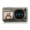 PhotoCamera Samsung PL120 silver 14.2Mpix Zoom5x 2.7" 720p 30Mb microSDHC CCD 1x2.3 IS el 5minF 0fr/s 30fr/s Li-Ion  (EC-PL120ZFPSRU)