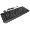 Клавиатура A4-Tech Slim Multimedia Keyboard KL-40 Black  <USB>  103КЛ+13КЛ  М/Мед
