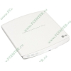 Привод DVD±RW 8x8x8xDVD/24x24x24xCD LG "GP10NW20", внешний, белый (USB2.0) (ret)