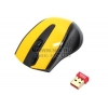 A4Tech V-Track Mouse <G9-500F-2 Yellow> (RTL) USB  4btn+Roll, беспроводная, уменьшенная