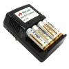 Зарядное уст-во Nexcell NC-15SC-4AA (NiMh, AA/AAA/9V)+AAx4шт аккум.