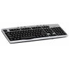 Клавиатура Genius KB200 Multimedia, USB, 6 горячих клавишей, metallic
