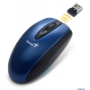 Мышь Genius Mini Navigator 900, ,беспроводная, оптическая, 1200dpi,  USB, blue