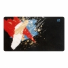 Коврик для мыши GCUBE GMPS-27R,микрофибра,  коллекция - "Paint Splash" , 3 в 1 (салфетка+ коврик для