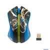 Мышь беспроводная G-Cube G9PS-310T, коллекция - "Paint Splash", 2.4ГГц/15м, USB-мини-приемник, колес