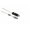 Кабель USB 2.0 AM/AM 1.95 м, для прямого соединения двух MAC/Windows компьютеров прозрачный, Hama H-49247\248