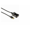 Кабель USB 2.0 A-A (m-f) удлинительный активный, 5.0 м, черный, Hama  H-78482
