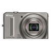 PhotoCamera Nikon CoolPix S9100 silver 12Mpix Zoom18x 3" 1080p 74Mb SDXC SDHC CMOS 1x2.3 IS opt+el 4minF 0fr/s 30fr/s HDMI EN-EL12  (VMA770E1)