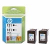 Картридж HP CB331HE двойная упаковка C8765HE (№131) черный, 11мл, DJ5743/6543/6843, OJ6213/7313/7413, PS2613/2713/8153/8453)