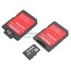 SanDisk <SDSDQM-008G-B35A> microSDHC Memory Card 8Gb Class4 +  microSD-->SD Adapter