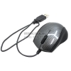 A4-Tech GlassRun Mouse <Q3-100-1 Carbon> (RTL) USB 3btn+Roll, уменьшенная