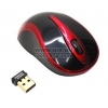 A4-Tech Wireless Mouse <G7-360-3 Black&Red> (RTL) USB 3btn+Roll, беспроводная, уменьшенная