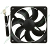 Вентилятор GlacialTech "SilentBlade III GT12025-LBD0A" d120мм, 700-1400об./мин. (питание от мат.платы) (ret)
