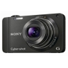 PhotoCamera Sony Cyber-shot DSC-WX10 black 16.2Mpix Zoom7x 2.8" 1080i SDHC MS Pro Duo CMOS Exmor R 1x2.3 IS opt 5minF 10fr/s 50fr/s HDMI NP-BG1  (DSCWX10B.CEE2)