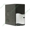 Корпус Minitower Codegen "M105-A11", mATX, черно-серебр. (500Вт) 