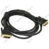 Кабель DVI-D Single Link Konoos "KC-DVI-3", с позолоченными контактами, с ферритовыми кольцами (3.0м) (ret)