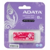 Внешний накопитель 8GB USB Drive <USB 2.0> A-data C802 Pink (AC802-8G-RPK)