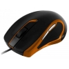Мышь Oklick 620L черный/оранжевый оптическая (1600dpi) USB1.1 для ноутбука (4but) (B272)