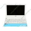 Мобильный ПК Acer "Aspire One Happy-13DQb2b" LU.SEF0D.084 (Atom N455-1.66ГГц, 1024МБ, 250ГБ, GMA3150, LAN, WiFi, WebCam, 10.1" WSVGA, W'7 S), голубой 