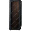 NT OPTIMA / MGLASS 42-68 B Шкаф 19" напольный, чёрный 42U 600x800,  дверь стекло-металл (3ч)