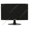 ЖК-монитор 18.5" Samsung "SyncMaster S19A300B" LS19A300BS, 1366x768, 5мс (GtG), черный (D-Sub, DVI) 