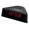 Радиобудильник Supra SA-12FM черный с красным