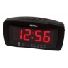Радиобудильник Supra SA-28FM черный LCD подсв:красная часы:цифровые AM/FM
