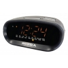 Радиобудильник Supra SA-32FM черный LCD подсв:оранжевая часы:цифровые AM/FM