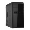 Корпус Foxconn TLM-059 черный 400W mATX 1x80mm 2xUSB2.0 audio AirDuct