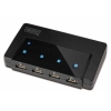 Коммутатор Digitus DN-13009 4-х портовый USB-хаб с интерфейсом Fastethernet