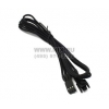 BitFenix <BFA-MSC-3F60KK-RP> Alchemy кабель удлинительный 3-pin для вентилятора, 60см, Black/Black
