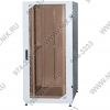 NT OPTIMA / MGLASS 33-88 G Шкаф 19" напольный, серый 33U 800x800, дверь  стекло-металл (3ч)