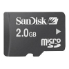 Флеш карта microSD 2Gb + adapter SanDisk (SDSDQM-002G-B35A)