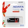 Внешний накопитель 8GB USB Drive <USB 2.0> A-data C802 Black Rabbit (AC802-8G-BKR)