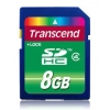 Флеш карта SDHC 8Gb Class4 Transcend TS8GSDHC4 w/o adapter
