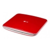 Привод DVD+/-RW LG GP40NR10 ext slim Retail красный (GP40NR10.AUAE10B)