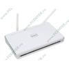 Модем DSL D-Link "DSL-2760U/BRU/D2" Annex A ADSL2/2+ + маршрутизатор 4 порта 100Мбит/сек. + точка доступа WiFi 300Мбит/сек. + принт-сервер (LAN, WiFi) (ret)