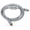 Кабель соед. "Fire Wire" IEEE 1394 4P вилка-4P вилка с ф/фильтром, 1.5 м.  BW1280