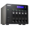 Сетевой накопитель Qnap TS-559 Pro+ с пятью отсеками для жестких дисков  Intel D525 1.8ГГц