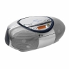 Аудиомагнитола Sony CFD-S35CP/S Кассетная магнитола c CD-проигрывателем, поддержка MP3, мощность звука 4.6 Вт, тюнер AM, FM