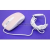 Jet.A Optical Mouse <OM-U15 White-Pink> (RTL) USB 3btn+Roll,уменьшенная