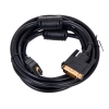 Кабель HDMI - DVI-D (19M -19M) Telecom 3м, с позолоченными контактами 2 фильтра (CG480F-3M)