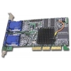 SVGA 16MB <AGP> DDR MATROX <G45+MDHA16DLXB>(OEM) W/O CABLE G450 DH, выход для 2-го монитора, TV OUT