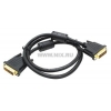 Кабель монитор - SVGA card DVI-D Dual Link (25M -25M) 1м 2 фильтра